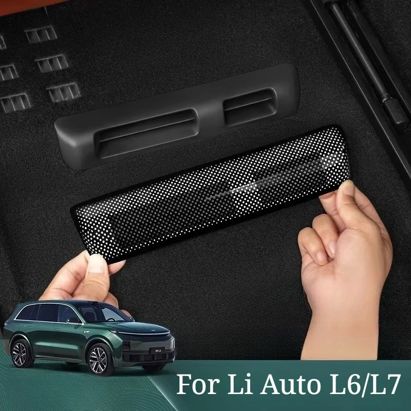 For Li Auto L6/L7 - Specialized Under-Seat Air Vent Protector & Dustproof Mesh (Rear AC Accessory, Overseas Popular Models)
For Li Auto L6/L7 - Specialized Under-Seat Air Vent Protector & Dustproof Mesh (Rear AC Accessory, Overseas Popular Models)