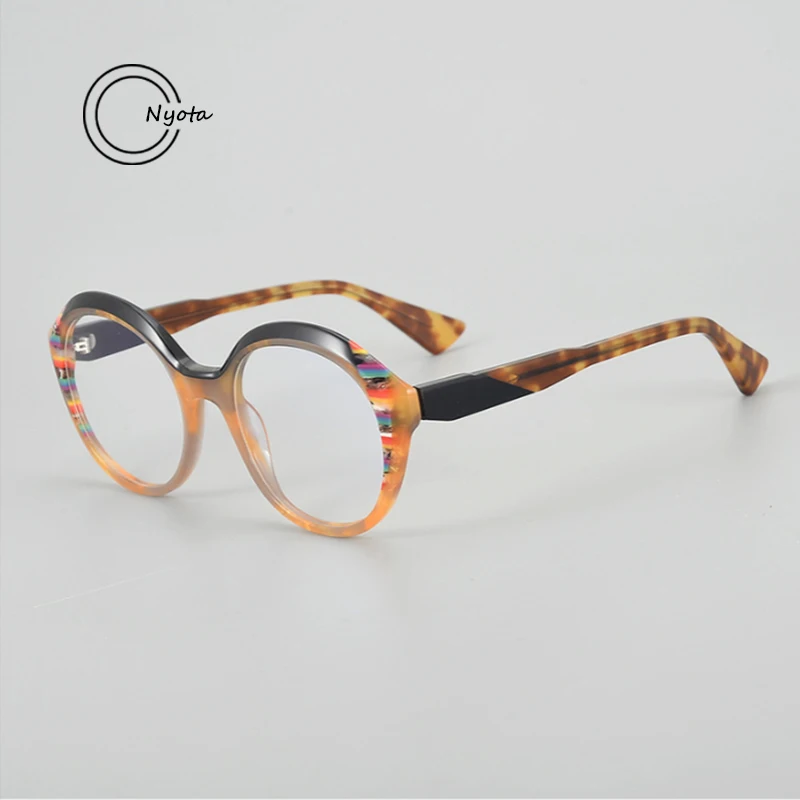 High quality Fashion Design Acetate Glasses Frame For Women And Men personality Trend Optical Eyeglasses Myopia Reading Eyewear
High quality Fashion Design Acetate Glasses Frame For Women And Men personality Trend Optical Eyeglasses Myopia Reading Eyewear