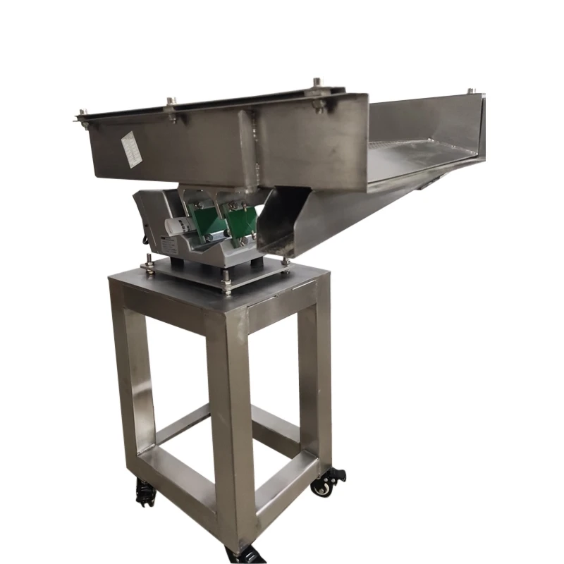 Screening Electromagnetic Vibration Feeder, with High Frequency and High Efficiency, and Strong Screening Capacity
Screening Electromagnetic Vibration Feeder, with High Frequency and High Efficiency, and Strong Screening Capacity