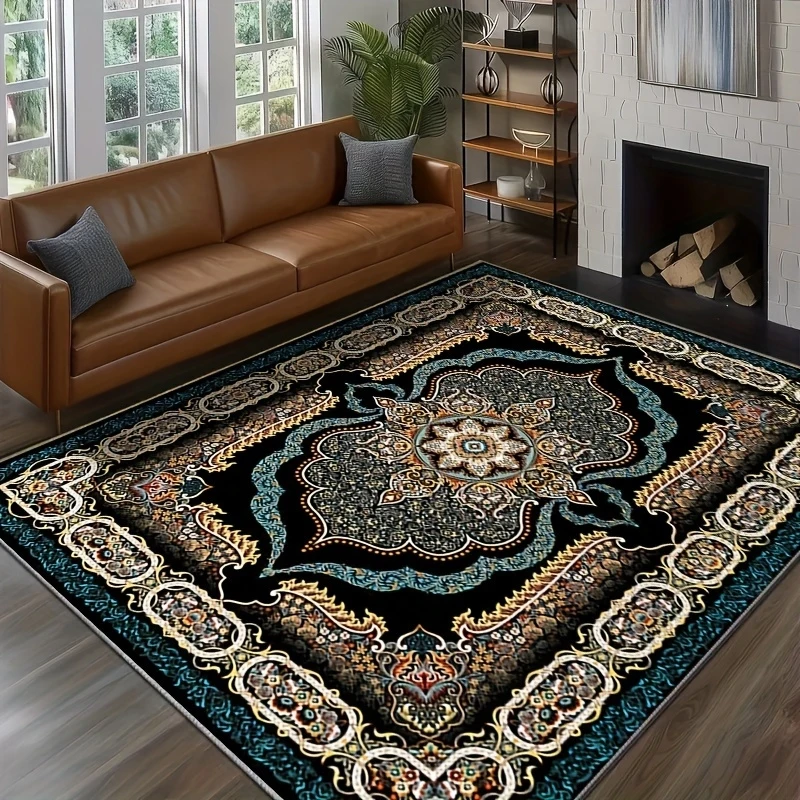 VIKAMA Persian Medallion Area Rug Non Slip Washable Oriental Traditional Floral Print Mat For Living Room Bedroom Entryway Home
VIKAMA Persian Medallion Area Rug Non Slip Washable Oriental Traditional Floral Print Mat For Living Room Bedroom Entryway Home