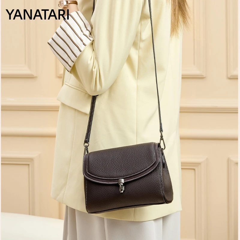 YANATARI Genuine leather woman bag small square shoulder bag Handbags crossbody bags luxury designer minimalism vintage bag
YANATARI Genuine leather woman bag small square shoulder bag Handbags crossbody bags luxury designer minimalism vintage bag
