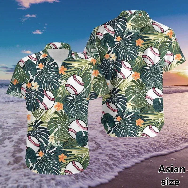 3D Printed Baseball Graphic Shirts For Men Women Fashion Hawaiian Beach Shirt Casual Ball Short Sleeve Tops Sport Lapel Blouse
3D Printed Baseball Graphic Shirts For Men Women Fashion Hawaiian Beach Shirt Casual Ball Short Sleeve Tops Sport Lapel Blouse