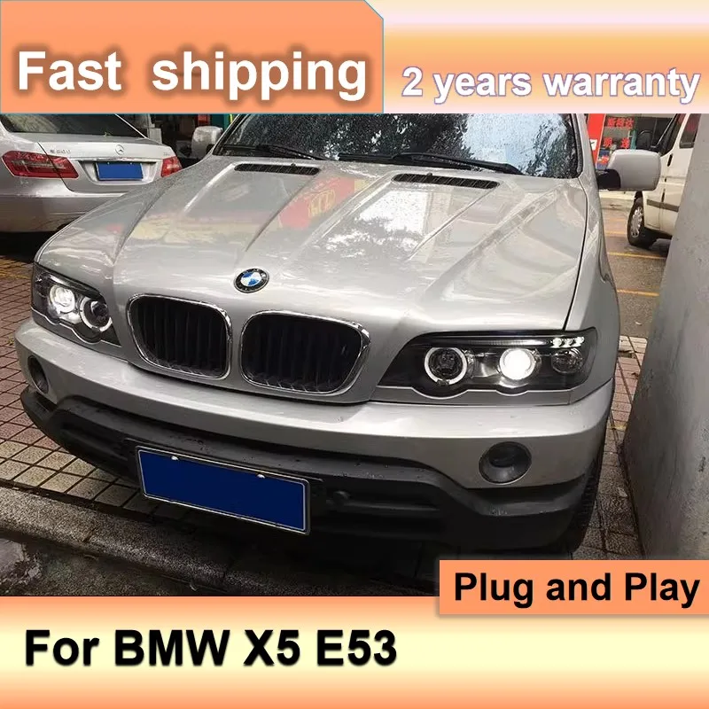 Car Accessories for BMW X5 Headlamp 1998-2002 E53 Headlight DRL Turn Signal Low High Beam Projector Lens
Car Accessories for BMW X5 Headlamp 1998-2002 E53 Headlight DRL Turn Signal Low High Beam Projector Lens