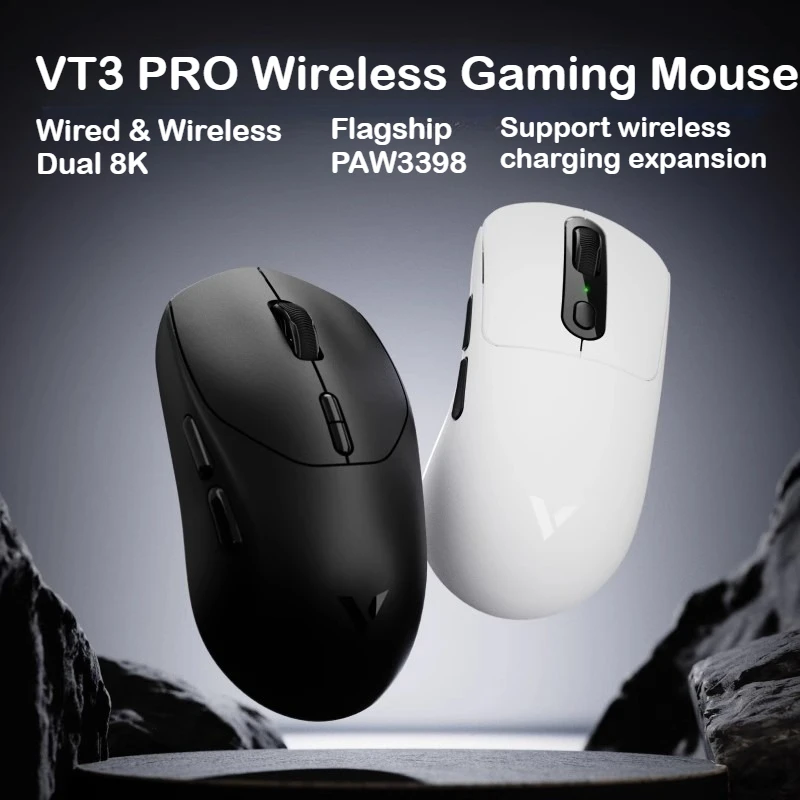 Беспроводная игровая мышь Rapoo VT3Pro, 26000 точек на дюйм, 59 г, легкая, 9 программируемых кнопок, частота заката, 8 кГц, 180 часов, длительный срок службы батареи
Беспроводная игровая мышь Rapoo VT3Pro, 26000 точек на дюйм, 59 г, легкая, 9 программируемых кнопок, частота заката, 8 кГц, 180 часов, длительный срок службы батареи