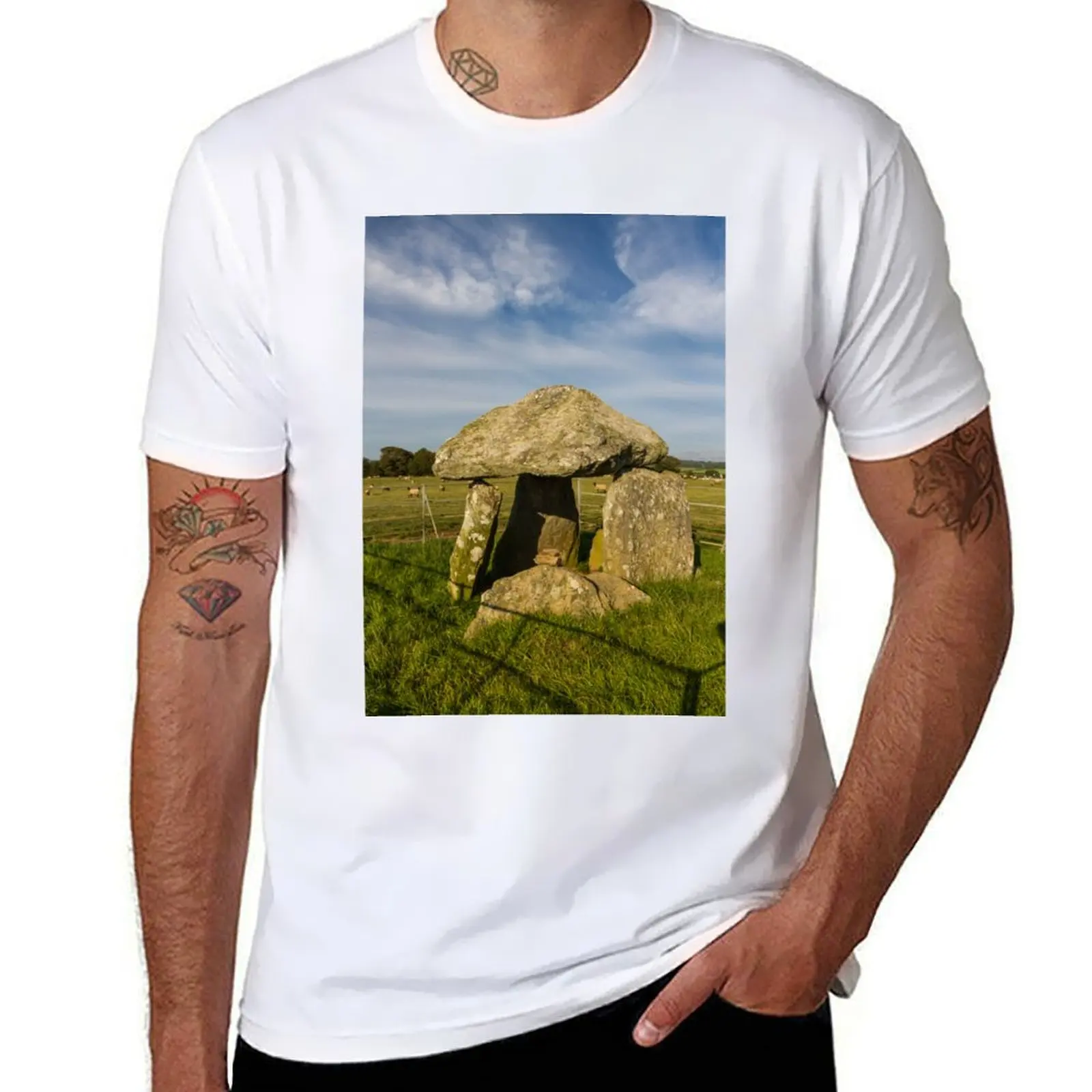 Bodowyr Burial Chamber T-Shirt t shirt man casual t shirts for man pack white T-Shirt
Bodowyr Burial Chamber T-Shirt t shirt man casual t shirts for man pack white T-Shirt