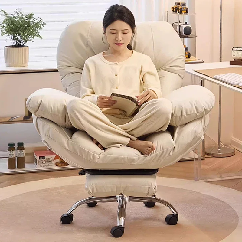 Nordic Designer Office Chair Lazy Throne Vanity Salon Study Playseat Office Chair Executive Portable Taburete Home Furniture
Nordic Designer Office Chair Lazy Throne Vanity Salon Study Playseat Office Chair Executive Portable Taburete Home Furniture