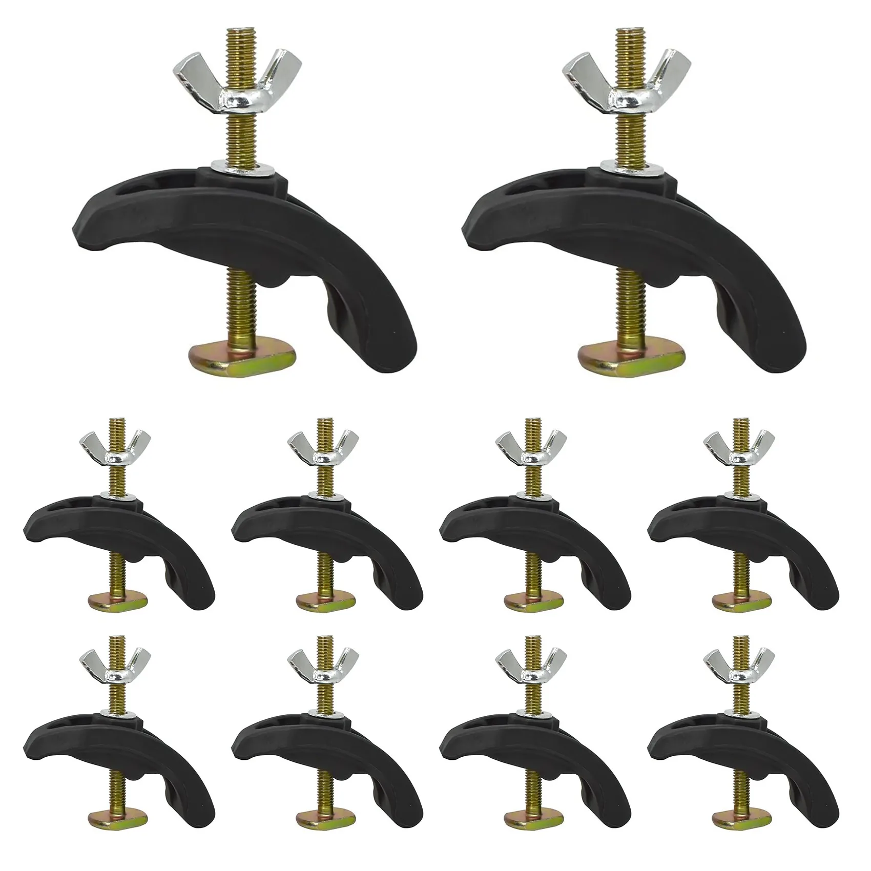 10pCs CNC Engraving Machine Press Plate Clamp Fixture for T-Slot Working Table
10pCs CNC Engraving Machine Press Plate Clamp Fixture for T-Slot Working Table