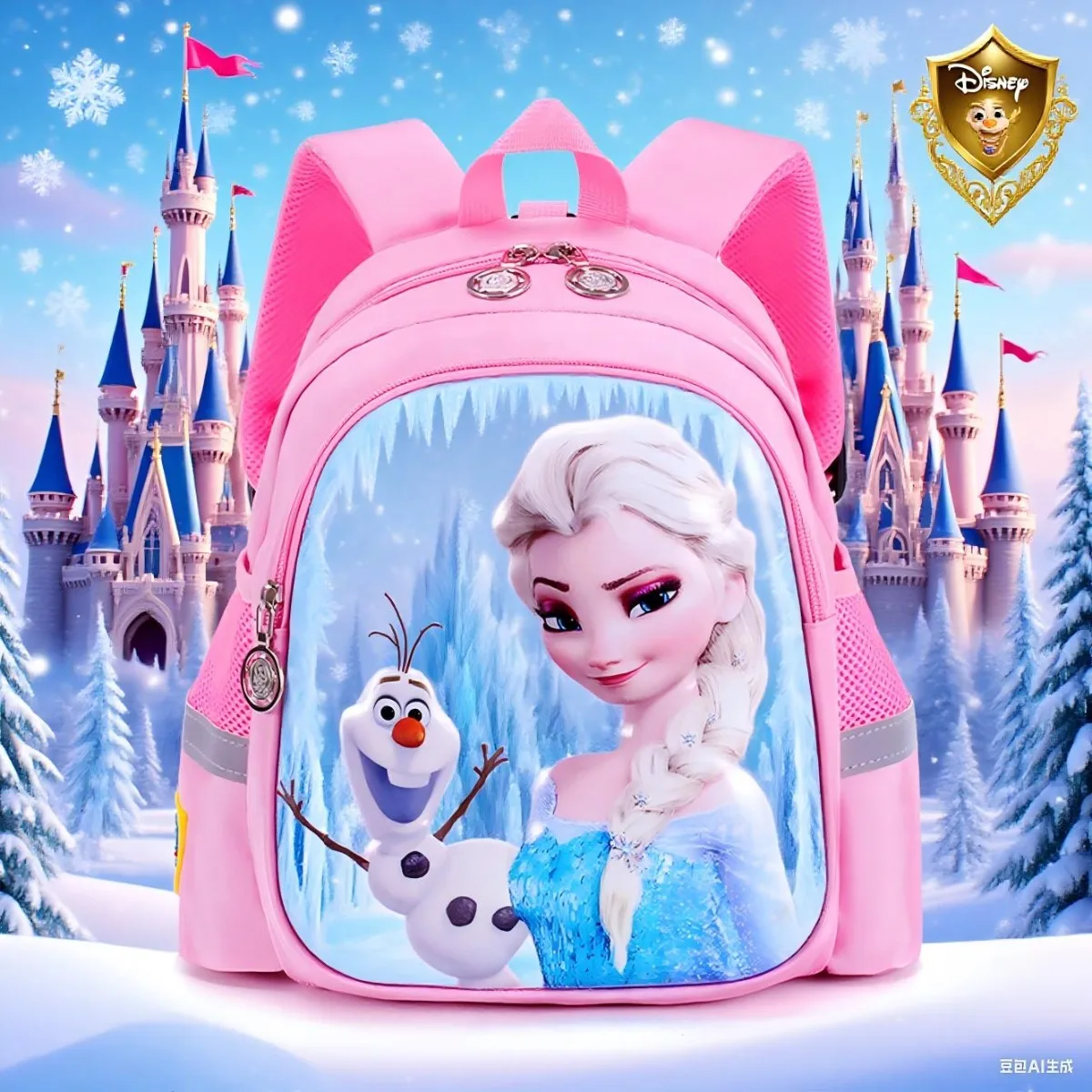 Disney Kindergarten Cute and Comfortable School Bag Cartoon Elsa Backpack Fashion Boy Girl Baby Kids Backpack Travel
Disney Kindergarten Cute and Comfortable School Bag Cartoon Elsa Backpack Fashion Boy Girl Baby Kids Backpack Travel