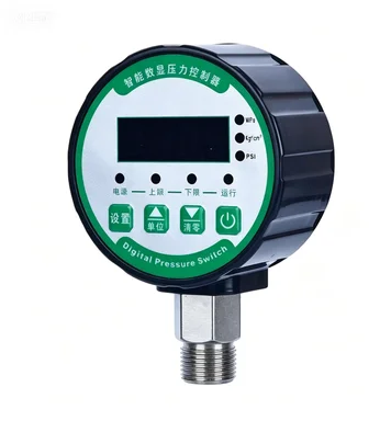 DPR-S80 Digital Intelligent Pressure Switch Controller Water Air Gas Oil ABS M20*15 Pressure Gauge for Industry Measurement
DPR-S80 Digital Intelligent Pressure Switch Controller Water Air Gas Oil ABS M20*15 Pressure Gauge for Industry Measurement
