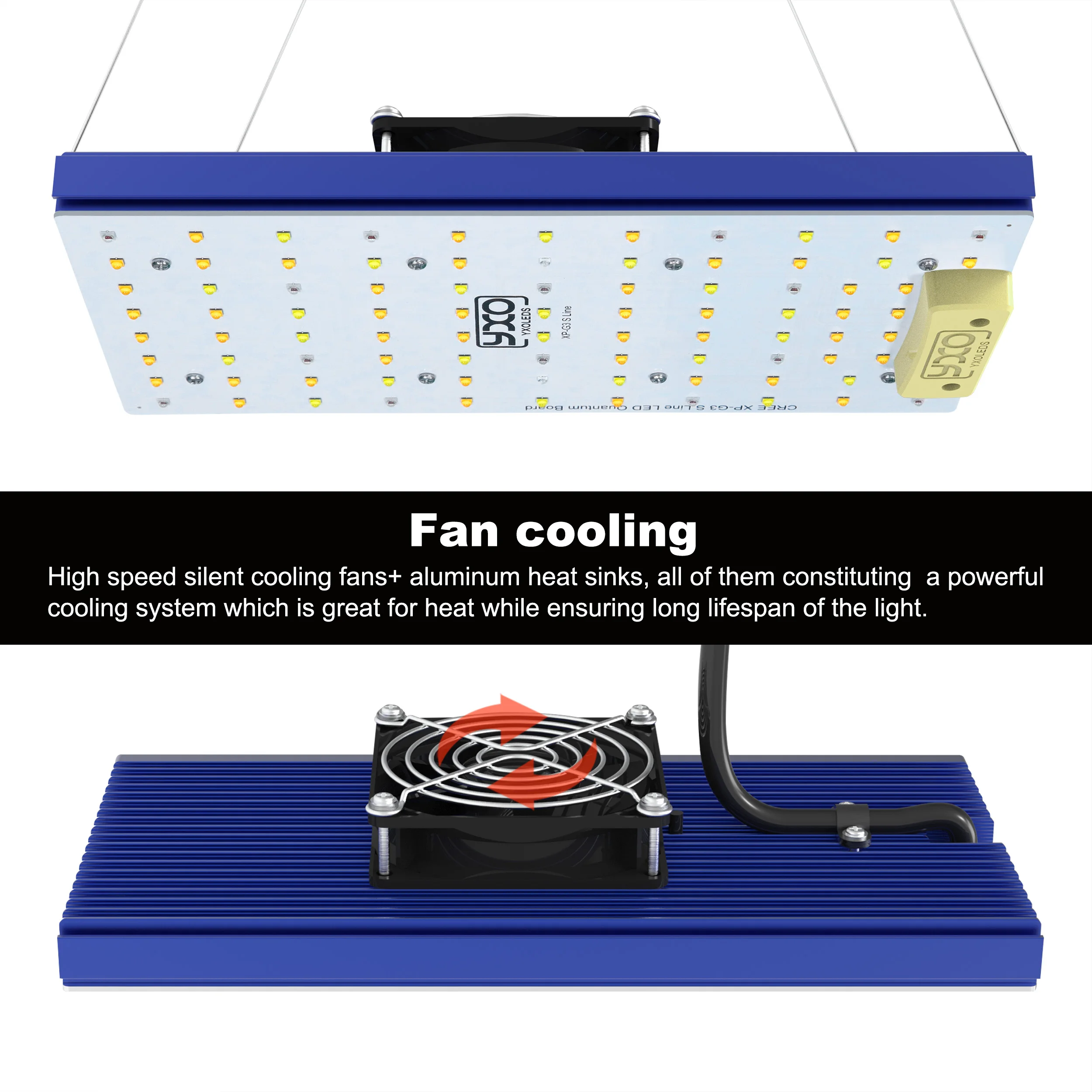 Dimmable Plant Grow Light 180W 360W for Horticulture - Promotes Plant Growth And Flowering with Superior Heat Dissipation
Dimmable Plant Grow Light 180W 360W for Horticulture - Promotes Plant Growth And Flowering with Superior Heat Dissipation