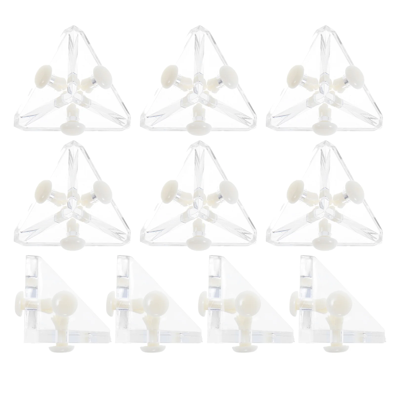 10 Sets Acrylic Corner Code Brackets for Wood Support Furniture Heavy Drawer Braces Duty
10 Sets Acrylic Corner Code Brackets for Wood Support Furniture Heavy Drawer Braces Duty