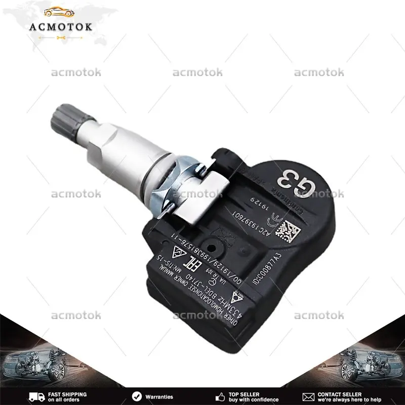 Tire Pressure Monitoring System TPMS Sensor 433Mhz FOR 2019-2024 Mazda 3 (BP) Mazda B-Hatch Xev Mazda CX-30 BDEL37140
Tire Pressure Monitoring System TPMS Sensor 433Mhz FOR 2019-2024 Mazda 3 (BP) Mazda B-Hatch Xev Mazda CX-30 BDEL37140