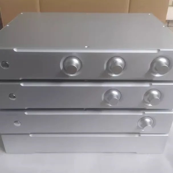 Multiple-choice option All aluminum amplifier chassis / Preamplifier case / AMP Enclosure DIY box (430 *70*358mm)
Multiple-choice option All aluminum amplifier chassis / Preamplifier case / AMP Enclosure DIY box (430 *70*358mm)