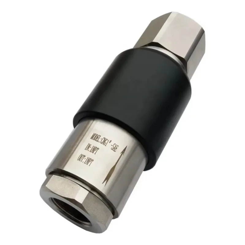 The dispenser disconnects the solenoid valve with a three-way manual power ball angle valve
The dispenser disconnects the solenoid valve with a three-way manual power ball angle valve