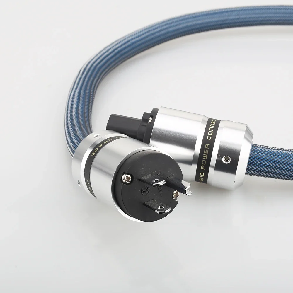 Audiocrast P112+DW15 Silver Plated Hifi Audio Power Cable Audiophile Power Cord with US Plug
Audiocrast P112+DW15 Silver Plated Hifi Audio Power Cable Audiophile Power Cord with US Plug
