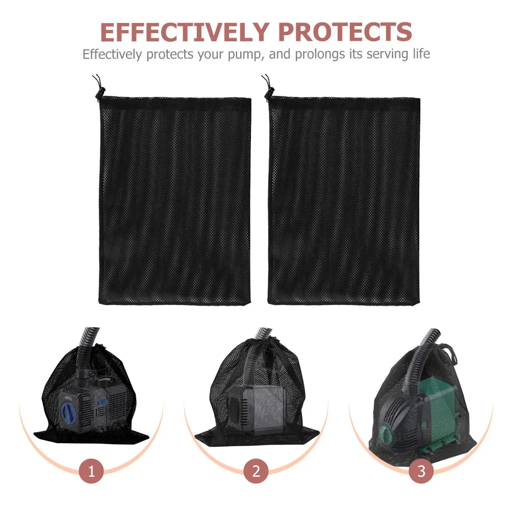 2pcs Filter Bag Mesh Pond Pump Strainer Aquarium Water Fountain Debris Protection Polyester Long Lasting Suitable Tank Scene
2pcs Filter Bag Mesh Pond Pump Strainer Aquarium Water Fountain Debris Protection Polyester Long Lasting Suitable Tank Scene