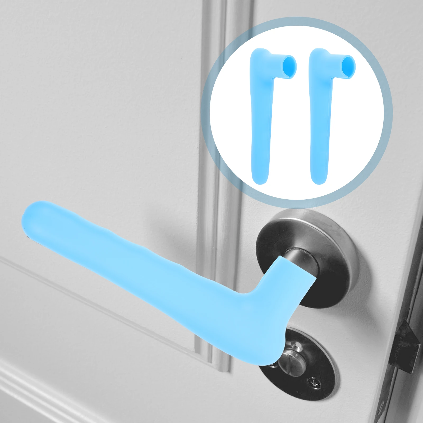 2pcs Door Handle Cover Baby Safety Protector Knob Covers Anti Collision Case Silicone Material Waterproof Easy Clean Doorknob
2pcs Door Handle Cover Baby Safety Protector Knob Covers Anti Collision Case Silicone Material Waterproof Easy Clean Doorknob