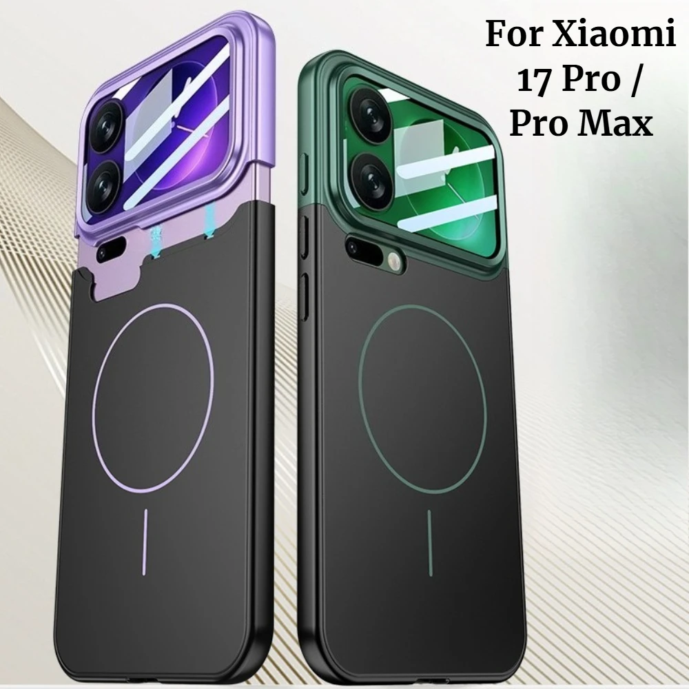 For Xiaomi 17 Pro Max Mi 17Pro Luxury Splicing Magnetic Phone Case Wireless Charging for MagSafe Shockproof Protective Cover
For Xiaomi 17 Pro Max Mi 17Pro Luxury Splicing Magnetic Phone Case Wireless Charging for MagSafe Shockproof Protective Cover
