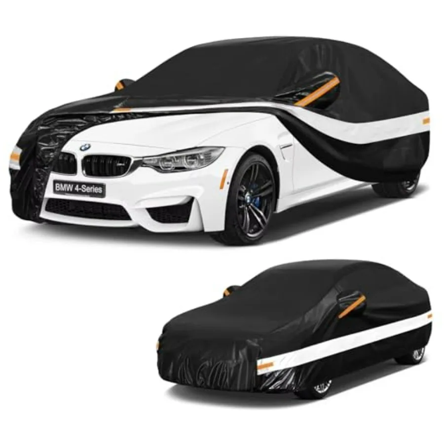 Car Cover for BMW 4 Series 2013-2026,10-Layer Waterproof All-Weather Outdoor Full Cover with Cotton Lining, Black, Sun/Dust/Rai
Car Cover for BMW 4 Series 2013-2026,10-Layer Waterproof All-Weather Outdoor Full Cover with Cotton Lining, Black, Sun/Dust/Rai