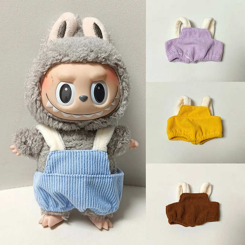 НОВЫЕ простые подтяжки Labubu 17 см, повседневная детская одежда, кукольные штаны со сменной сборкой
НОВЫЕ простые подтяжки Labubu 17 см, повседневная детская одежда, кукольные штаны со сменной сборкой