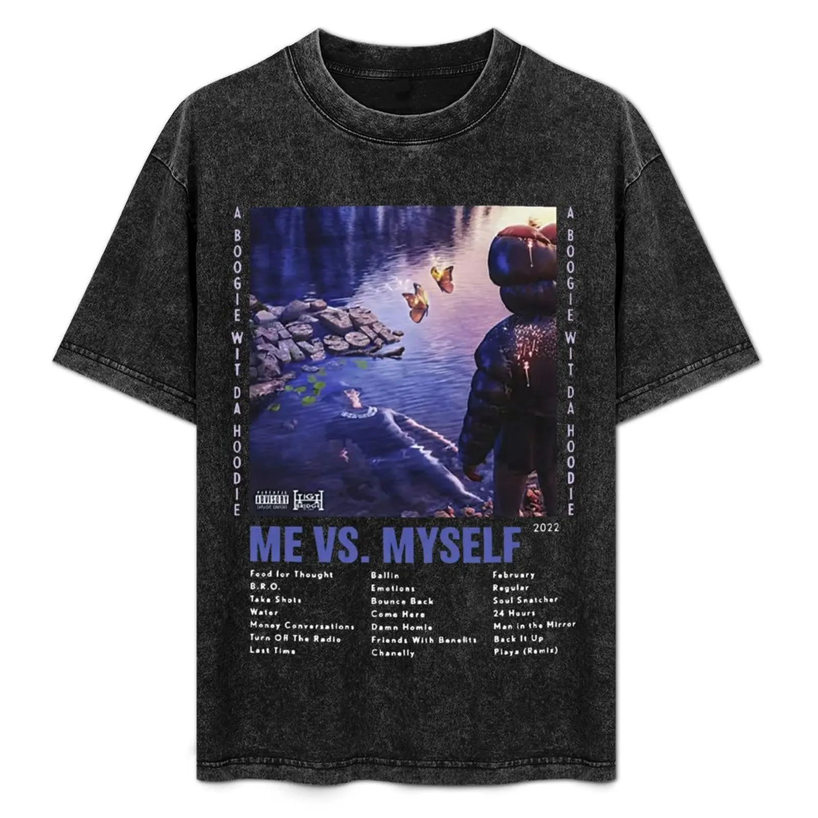 A Boogie Wit Da Hoodie Me Vs Myself Album T-Shirt Urban Casual Loose Fit Tee
A Boogie Wit Da Hoodie Me Vs Myself Album T-Shirt Urban Casual Loose Fit Tee