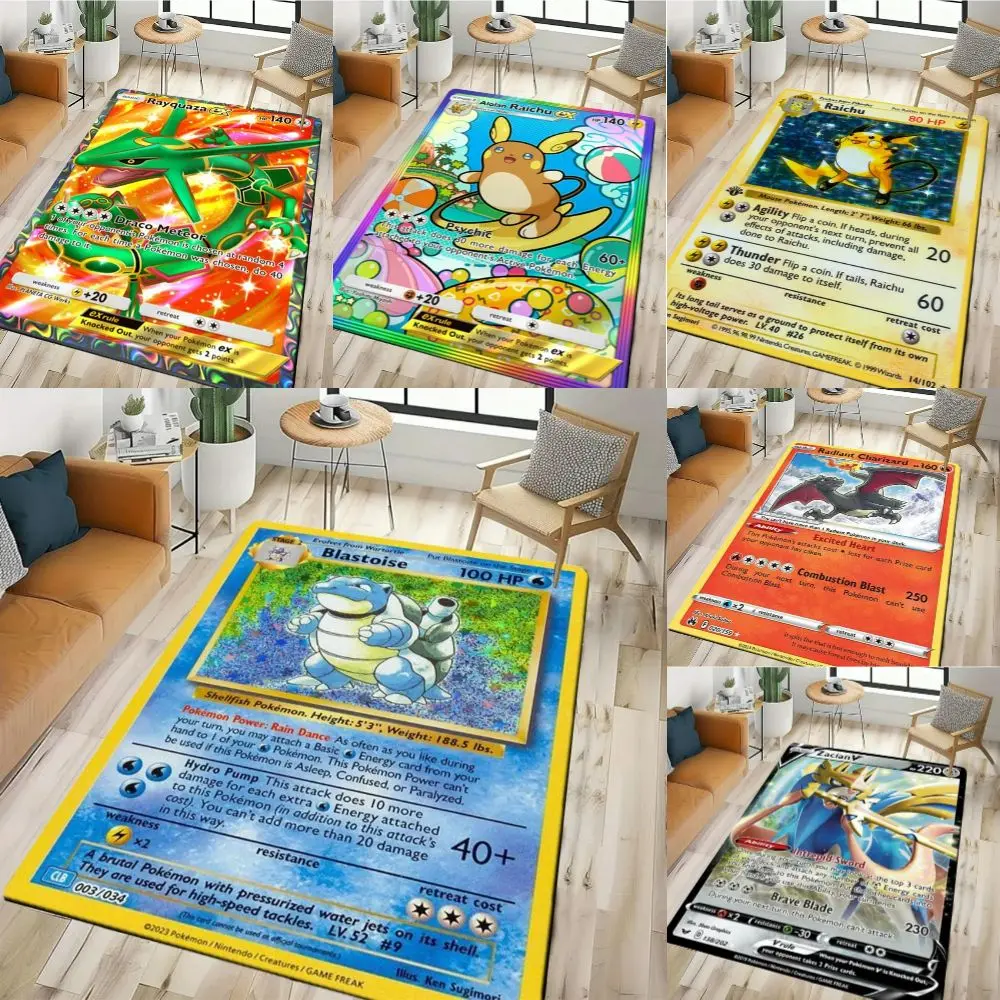 MINISO Pokemon Card Blastoise Carpet for Living Room Home Decor Japanese Anime Rug Bedroom Sofa Table Rug Man's Cave Chair Mat
MINISO Pokemon Card Blastoise Carpet for Living Room Home Decor Japanese Anime Rug Bedroom Sofa Table Rug Man's Cave Chair Mat