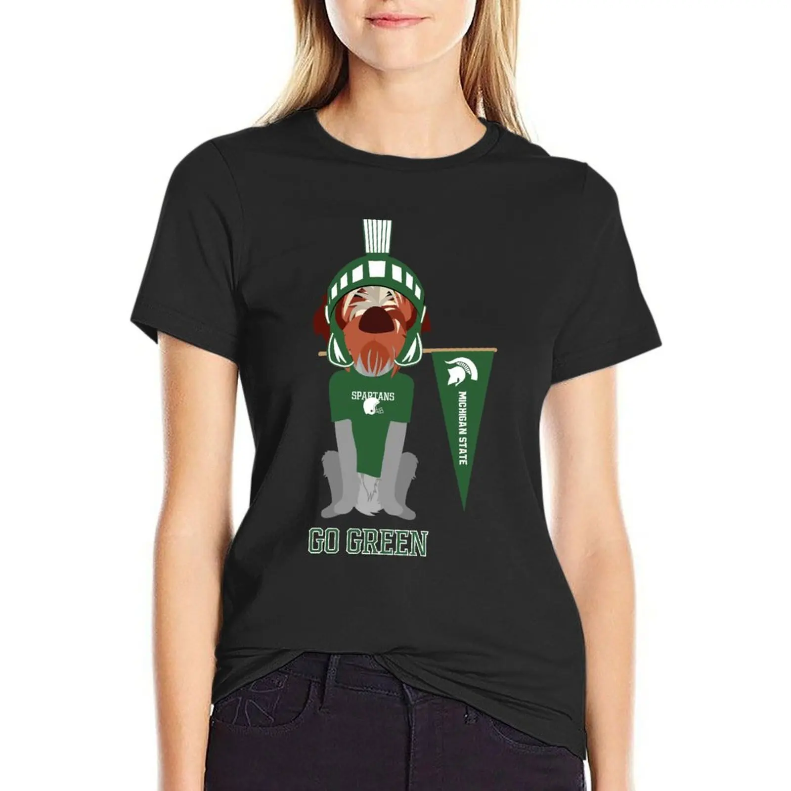 GO GREEN T-Shirt summer clothes cute tops anime clothes Female clothing t-shirt dress for Women long
GO GREEN T-Shirt summer clothes cute tops anime clothes Female clothing t-shirt dress for Women long