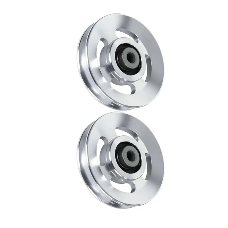 [NEW!ABKG】 Replacement Bearing 2Pcs 90Mm Pulley Wheel For Gym Equipment, Silent Cable Machine For Home For Gym
[NEW!ABKG】 Replacement Bearing 2Pcs 90Mm Pulley Wheel For Gym Equipment, Silent Cable Machine For Home For Gym