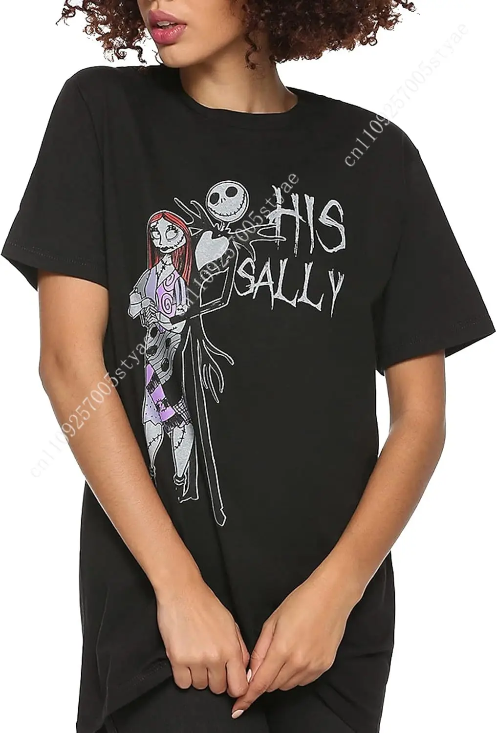 Disney Nightmare Before Christmas Her Jack His Sally Couples Adult T-Shirt
Disney Nightmare Before Christmas Her Jack His Sally Couples Adult T-Shirt