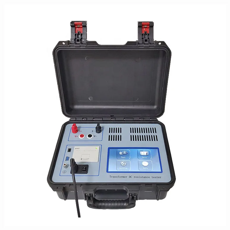 2026 Transformer Winding Resistance Meter High Quality Handheld DC Resistance Tester 100-100K Range 0.5% Accuracy
2026 Transformer Winding Resistance Meter High Quality Handheld DC Resistance Tester 100-100K Range 0.5% Accuracy