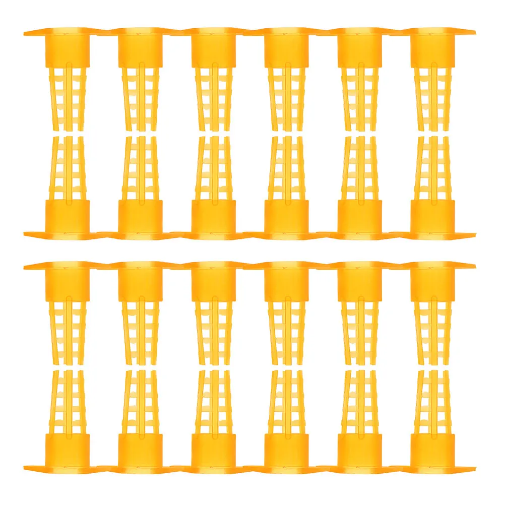 60Pcs Bee Queen Cage Protector Plastic Beekeeping Tool Ventilated Rearing Cups Incubation Bases Equipment Bee Hive Decor
60Pcs Bee Queen Cage Protector Plastic Beekeeping Tool Ventilated Rearing Cups Incubation Bases Equipment Bee Hive Decor