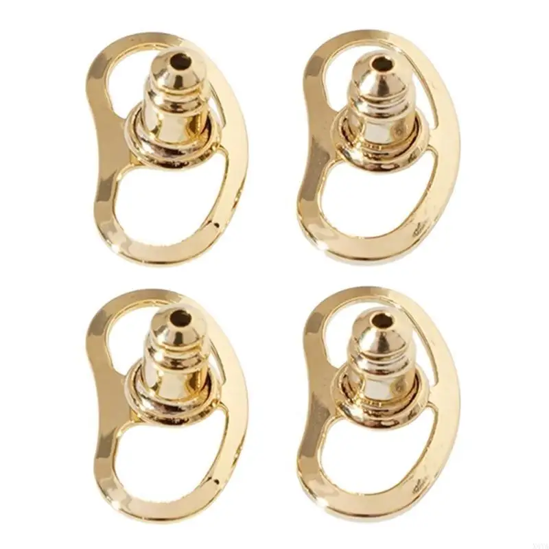 X4YA Set of 4 Earring Stoppers Plugs Metal Earrings Back for Droopy Ears Ear Studs Closures Clasps for Heavy Earrings
X4YA Set of 4 Earring Stoppers Plugs Metal Earrings Back for Droopy Ears Ear Studs Closures Clasps for Heavy Earrings