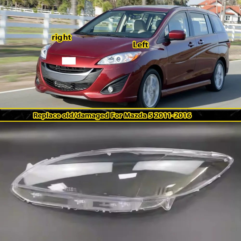 Front Headlight Cover Lens Plexiglass For Mazda 5 2011 2012 2013 2014 2015 2016 Headlamp Transparent Shell Lampshade Lamp Shade
Front Headlight Cover Lens Plexiglass For Mazda 5 2011 2012 2013 2014 2015 2016 Headlamp Transparent Shell Lampshade Lamp Shade