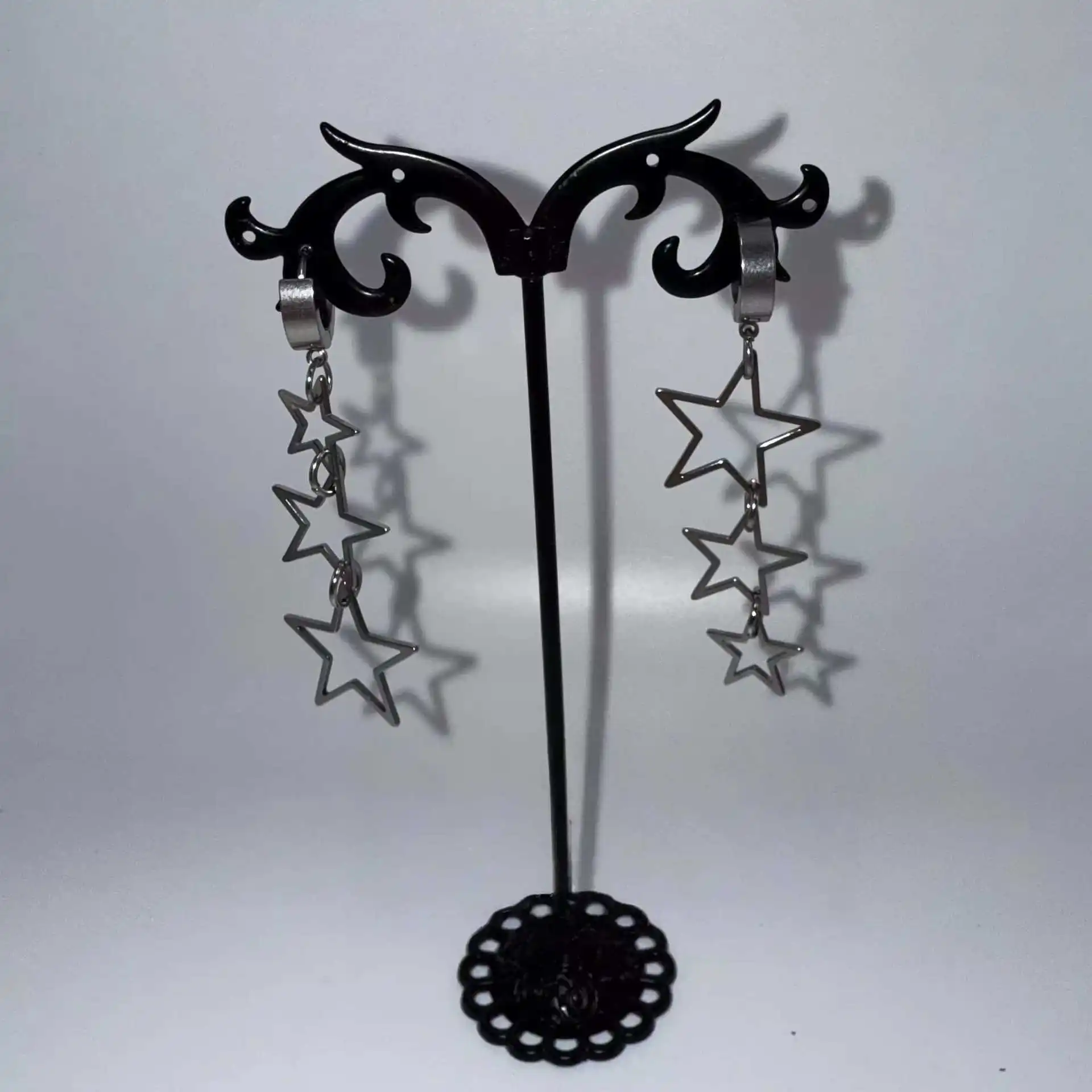 Korean Punk Pentagram Earrings For Women Girl Fashion Hippie Rock Party Y2k Accessories Jewelry Gift Black Bead Star Ear Hoops
Korean Punk Pentagram Earrings For Women Girl Fashion Hippie Rock Party Y2k Accessories Jewelry Gift Black Bead Star Ear Hoops