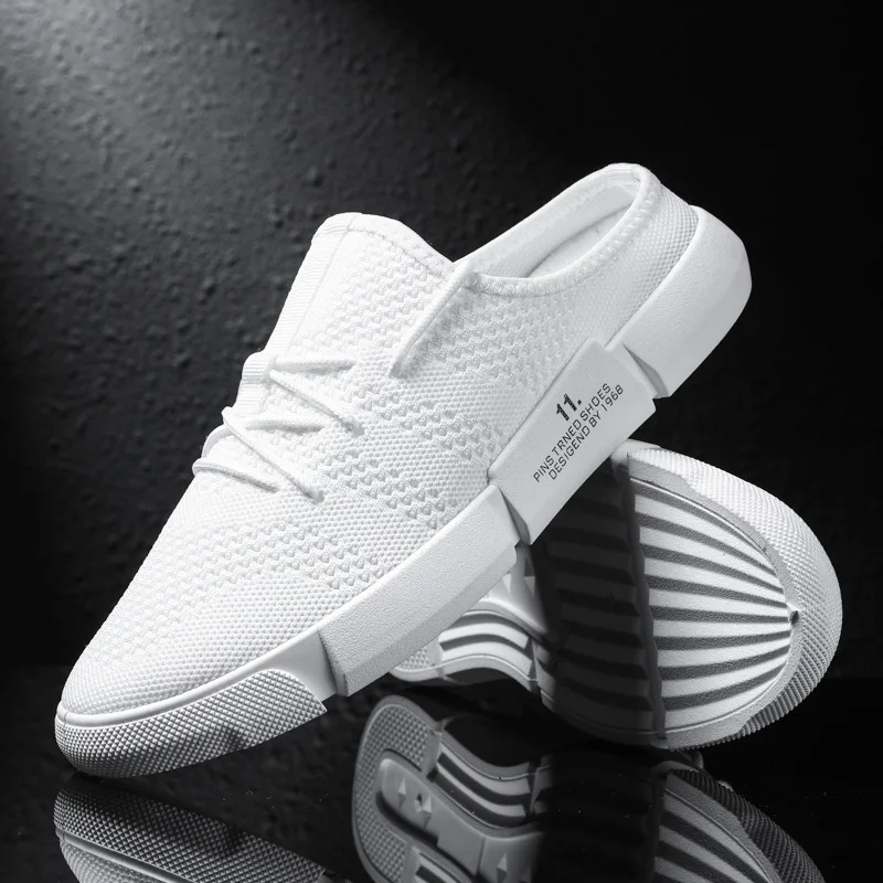 2025 Summer Men's Mesh Garden Shoes, One Step Sandals, Anti Slip Thick Bottom, Casual Baotou Half Slippers
2025 Summer Men's Mesh Garden Shoes, One Step Sandals, Anti Slip Thick Bottom, Casual Baotou Half Slippers