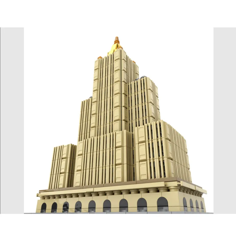 MOC-239057 City Famous 1:800 Skyscraper Building Blocks Model 1096 Parts Boys Adults Children Birthday Christmas Toy Gift
MOC-239057 City Famous 1:800 Skyscraper Building Blocks Model 1096 Parts Boys Adults Children Birthday Christmas Toy Gift