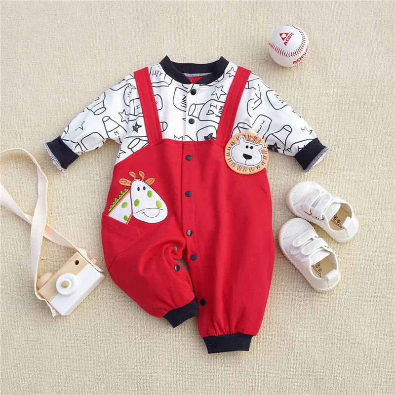 Baby Boy Romper Newborn Jumpsuit Long Sleeve Cotton Pajamas Girls Rompers spring and autumn Baby Clothing
Baby Boy Romper Newborn Jumpsuit Long Sleeve Cotton Pajamas Girls Rompers spring and autumn Baby Clothing