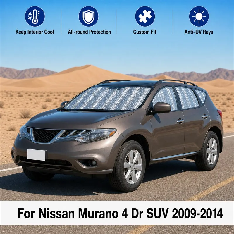 For Nissan Murano 4 Dr SUV 2009-2014 Full Set Car Window Sunshades UV Block Privacy Heat Insulated Foldable Car Curtain
For Nissan Murano 4 Dr SUV 2009-2014 Full Set Car Window Sunshades UV Block Privacy Heat Insulated Foldable Car Curtain