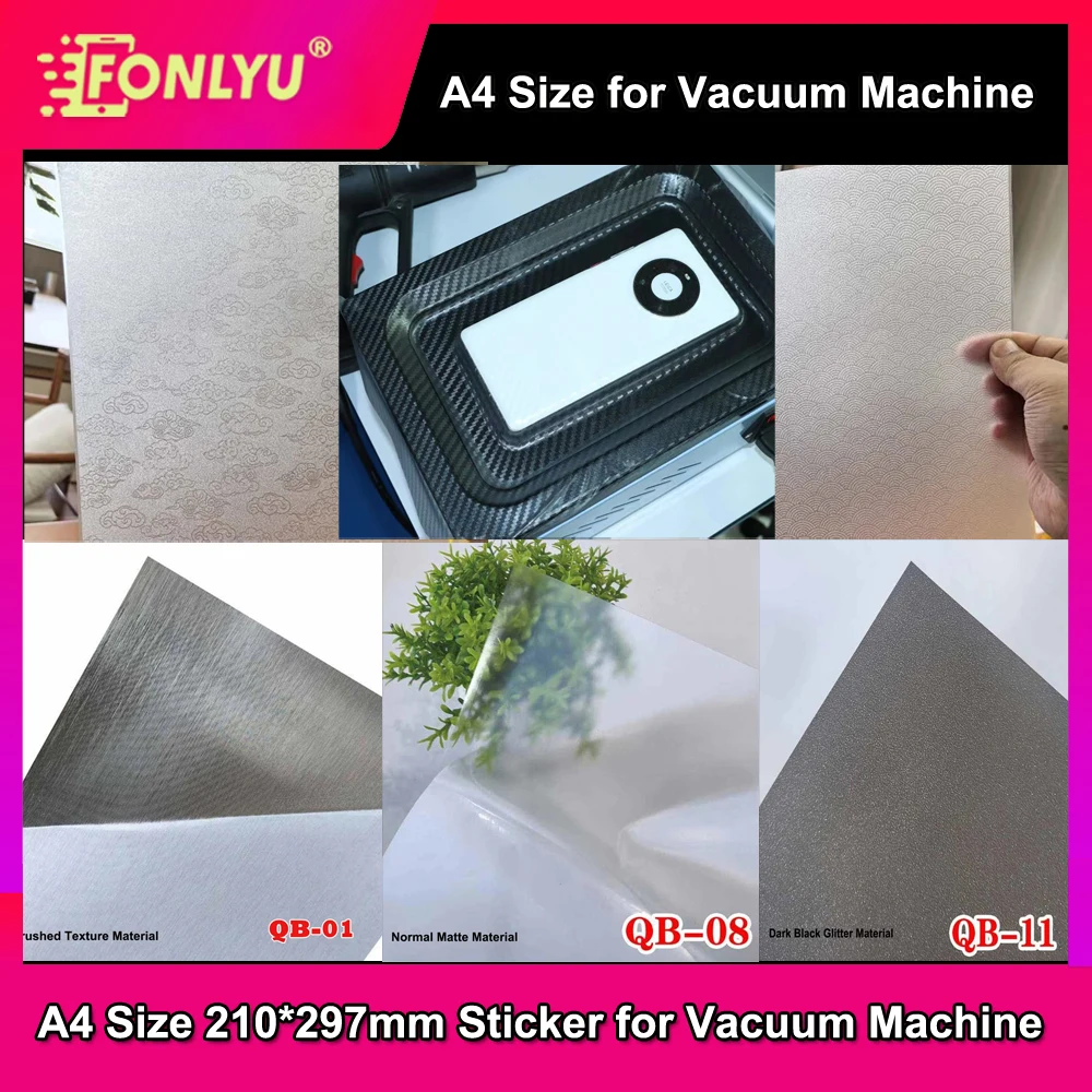 FONLYU 20pcs A4 Size Heat Shrink Film Full Cover Wrapped for iPhone 17 Pro Max Vacuum Envelope Machine Application Fold Screen
FONLYU 20pcs A4 Size Heat Shrink Film Full Cover Wrapped for iPhone 17 Pro Max Vacuum Envelope Machine Application Fold Screen
