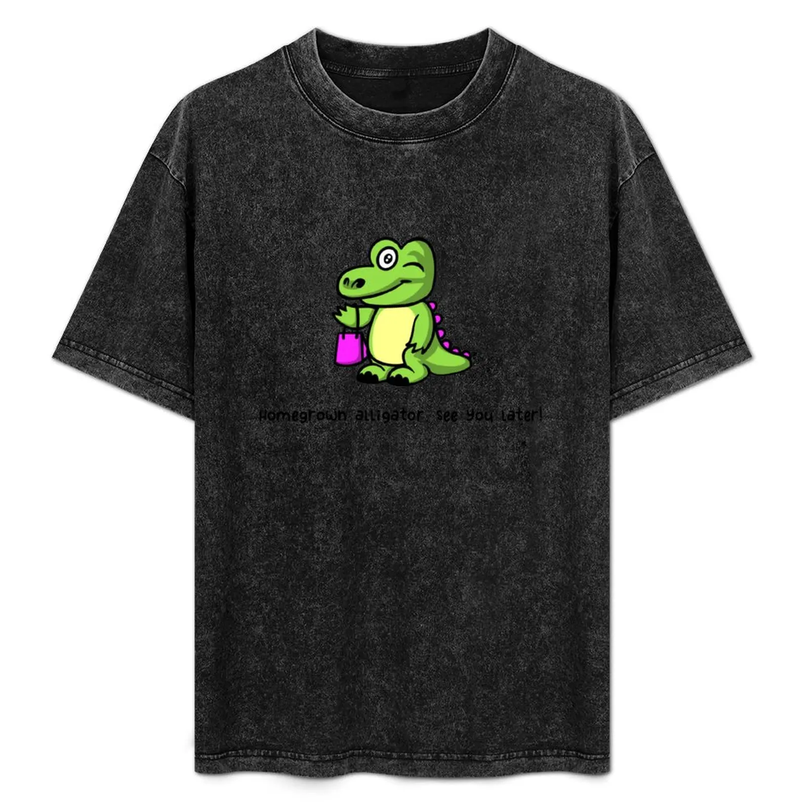 Homegrown alligator, see you later - Shotgun - George Ezra T-Shirt Basic Plain Tee for Spring and Summer
Homegrown alligator, see you later - Shotgun - George Ezra T-Shirt Basic Plain Tee for Spring and Summer