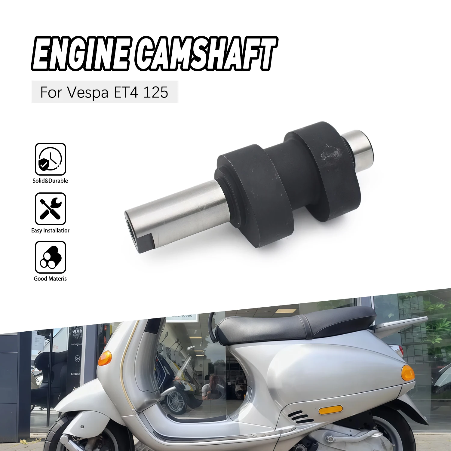 Motorcycle Camshaft Accessories Engine Protective Fricton Resistance Cam Shaft For Vespa ET4 125 4363655
Motorcycle Camshaft Accessories Engine Protective Fricton Resistance Cam Shaft For Vespa ET4 125 4363655