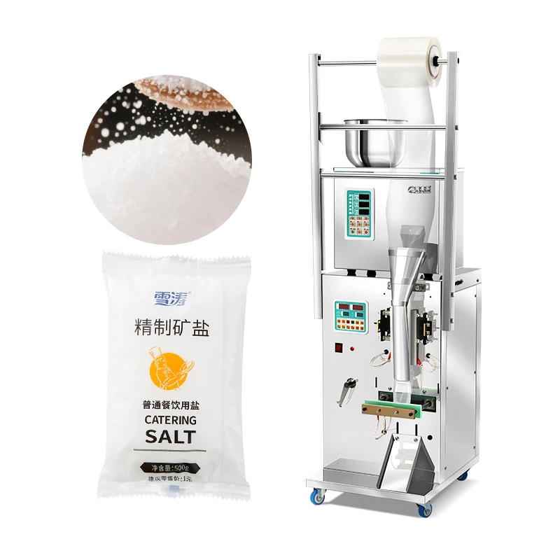 Automatic Sachet Packing Machine With 3 Side Seal & Back Seal For Powder Packaging Small Business Use