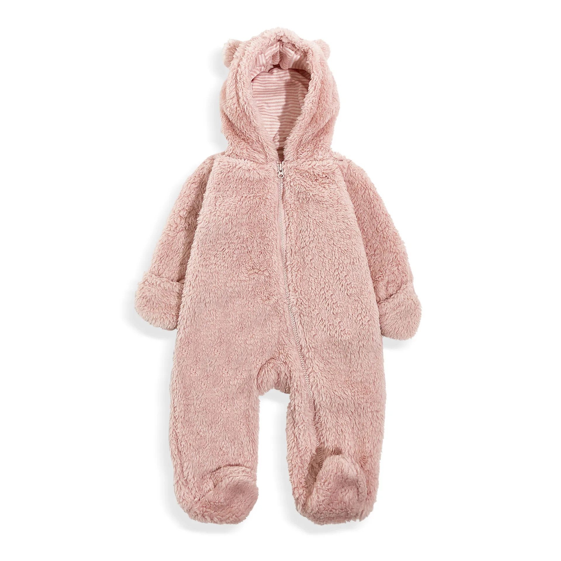 Faux Shearling Overall Toddler Winter Snowsuit Sherpa Long-Sleeve Hooded Jumpsuit Baby Teddy Footed One-Piece
Faux Shearling Overall Toddler Winter Snowsuit Sherpa Long-Sleeve Hooded Jumpsuit Baby Teddy Footed One-Piece