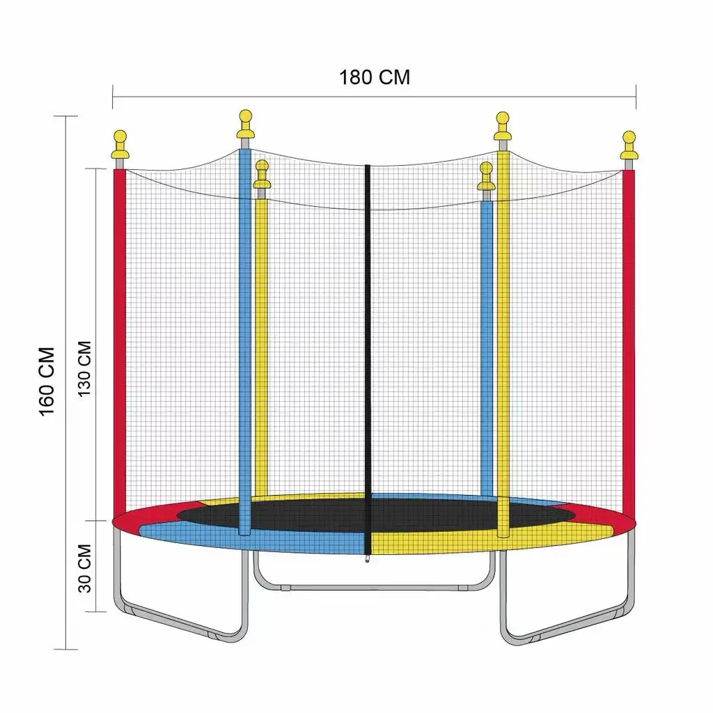 14ft Round Gymnastics Trampoline Indoor Outdoor Kid Adult Fitness Jumping Gear 2026
14ft Round Gymnastics Trampoline Indoor Outdoor Kid Adult Fitness Jumping Gear 2026
