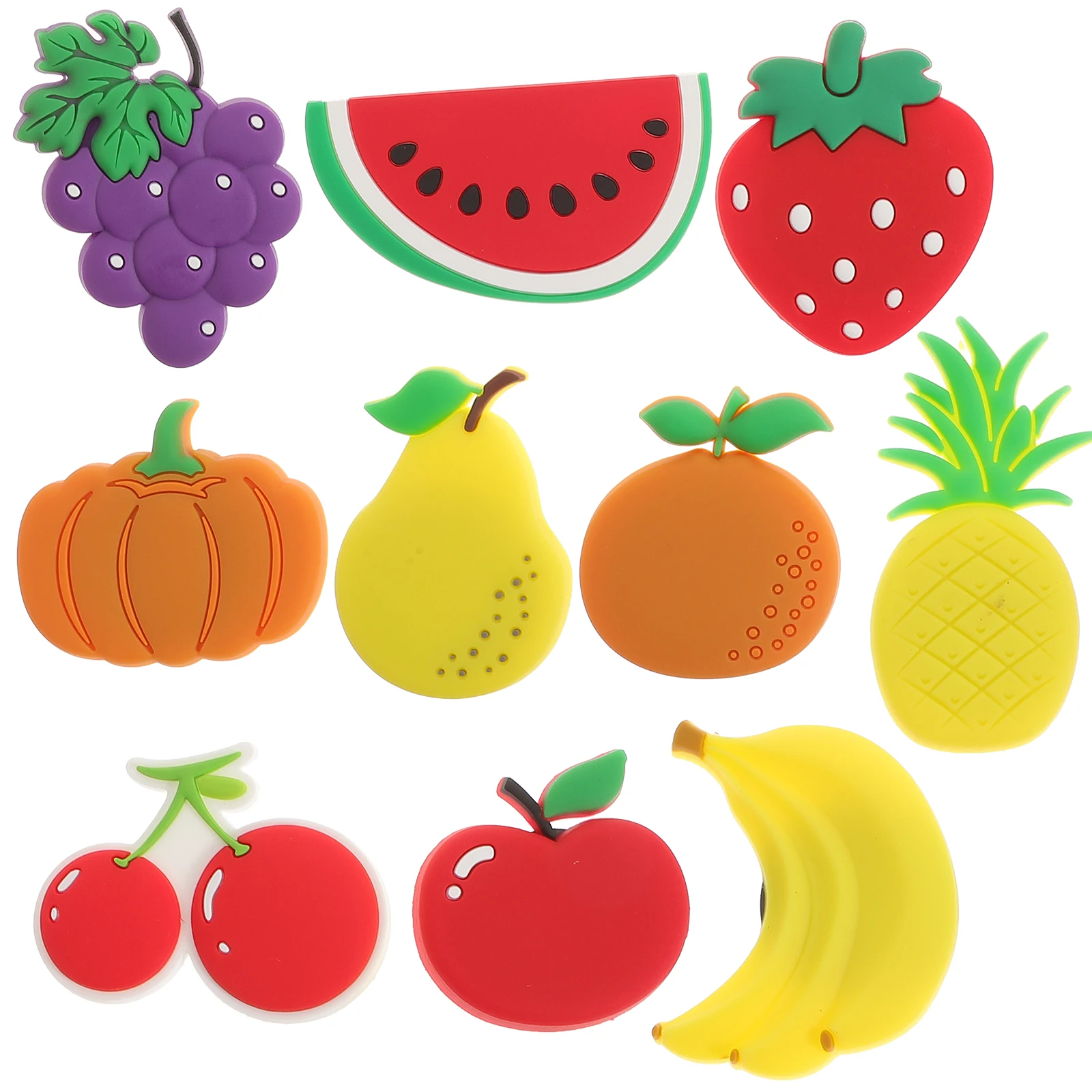 10 Pcs Shaped Fridge Magnets Refrigerator Stickers Decor Cartoon PVC Safe Refrigerator Fruit Sticker Kids Friendly
10 Pcs Shaped Fridge Magnets Refrigerator Stickers Decor Cartoon PVC Safe Refrigerator Fruit Sticker Kids Friendly