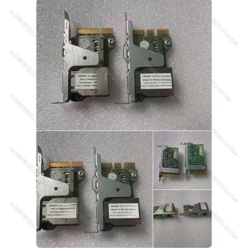 USED Original 0WD6D2 WD6D2 FOR DELL Remote Management Card R320 R420 T420 R520 iDRAC7 081RK6 02827M