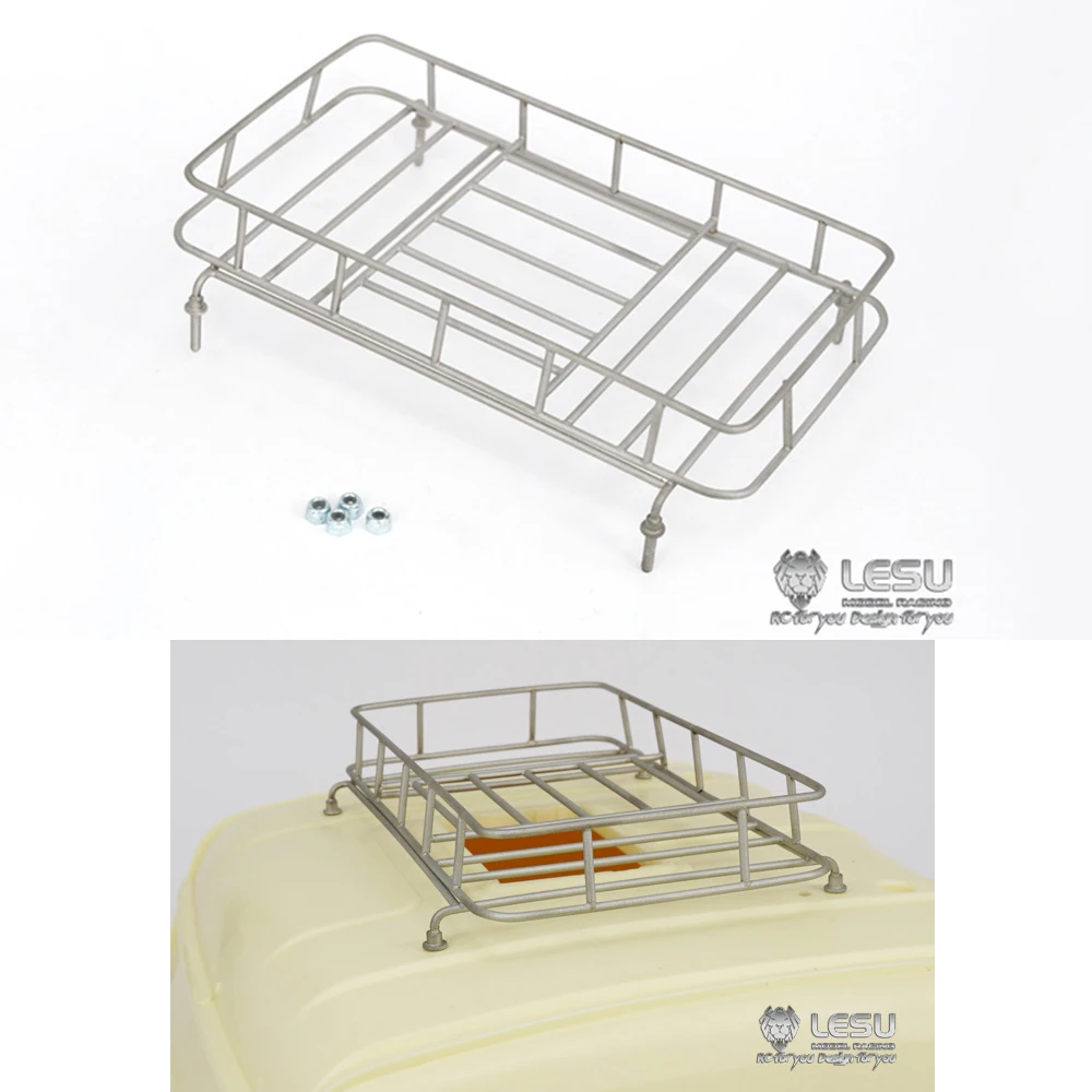 LESU 1/14 RC Truck Cab Metal Stainless Steel Canvas Frame G-6127 for Tamiya Mud Truck Model Toy Upgrade Modification DIY Parts
LESU 1/14 RC Truck Cab Metal Stainless Steel Canvas Frame G-6127 for Tamiya Mud Truck Model Toy Upgrade Modification DIY Parts
