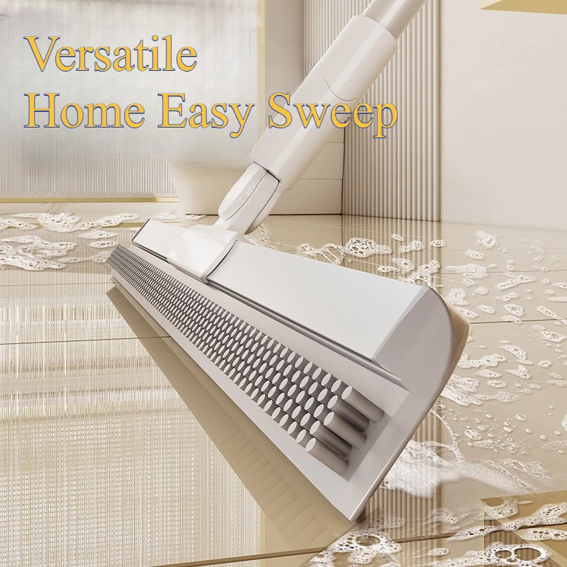 Hand Push Sweepers Magic Silicone Brush Home Effortless Adjustable 2 in 1 Mop Squeegee Water Wiper Clean Implement Versatile
Hand Push Sweepers Magic Silicone Brush Home Effortless Adjustable 2 in 1 Mop Squeegee Water Wiper Clean Implement Versatile