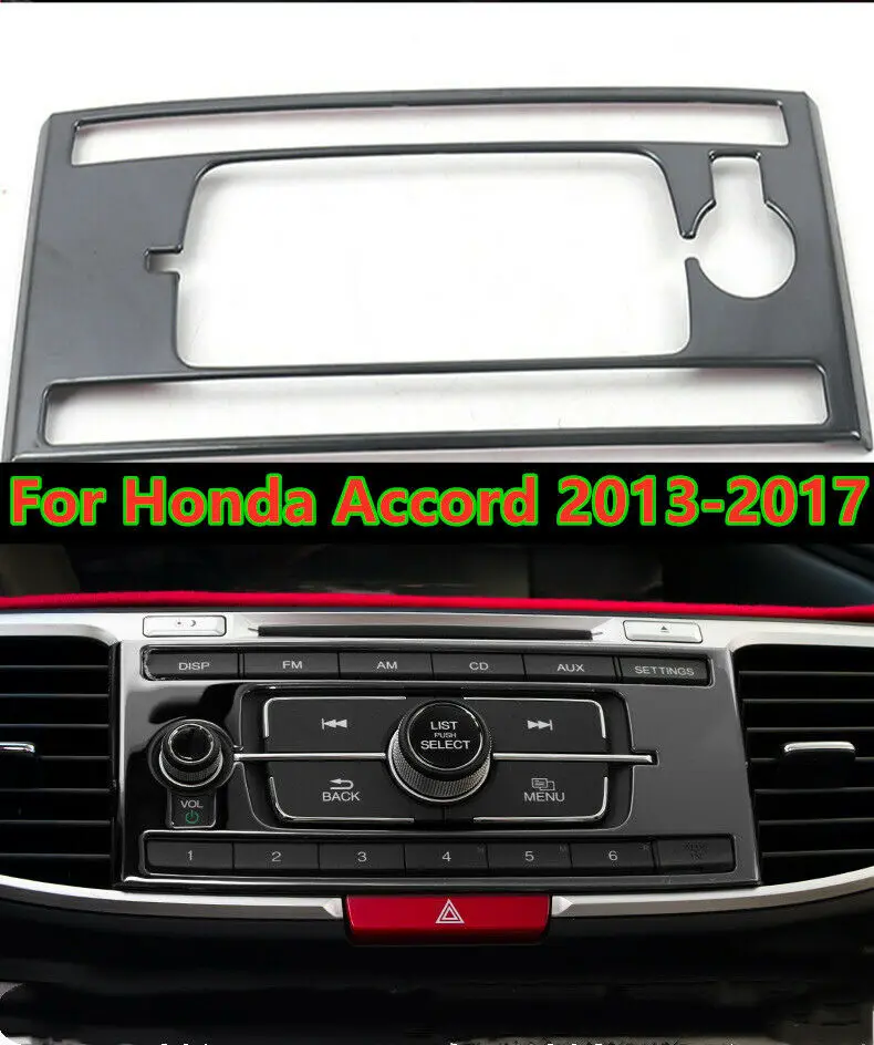Black Stainless Steel Center Console Panel Cover Trim Fit For Honda Accord 2013 2014 2015 2016 2017
Black Stainless Steel Center Console Panel Cover Trim Fit For Honda Accord 2013 2014 2015 2016 2017