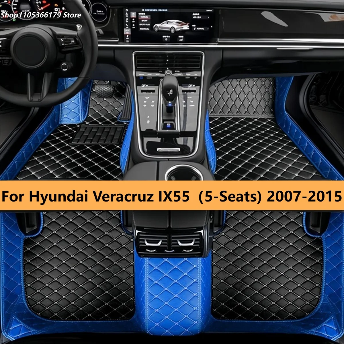Custom Car Floor Mats For Hyundai Veracruz IX55(5-Seats) 2007 2008 2009 2010 2011 2012 2013 2014 2015 Auto Foot Carpets Pads
Custom Car Floor Mats For Hyundai Veracruz IX55(5-Seats) 2007 2008 2009 2010 2011 2012 2013 2014 2015 Auto Foot Carpets Pads